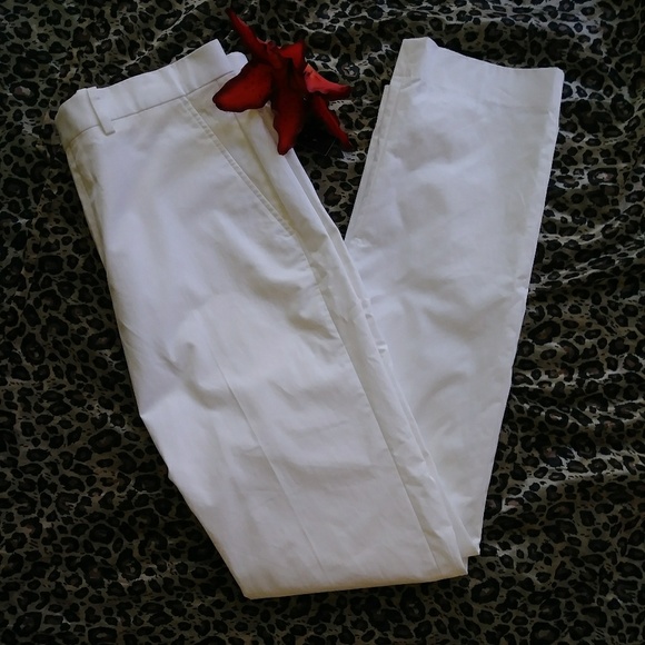 SALE! *HP* NWT Theory White Marlo Reddick Pants - Picture 3 of 7